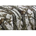 thumbnail image 4 of Chezmoi Collection Salem 3-Piece Cabin Lodge Forest Woods Comforter Set, Nature Camo Tree Leaves Printed Soft Microfiber Bedding, White, Queen, 4 of 5