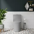 thumbnail image 2 of Dreux One Piece Elongated Dual Flush Toilet in Matte Grey 0.95/1.26 GPF, 2 of 14