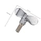 thumbnail image 2 of unbranded 2Ud Tornillo Ajustable Para Soporte De En Metal Plata Duradero Y Compacto, 2 of 8