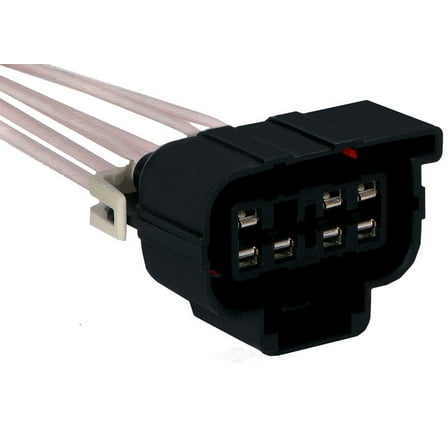 ACDelco GM Original Equipment PT1392 7-Way Female Black Multi-Purpose Pigtail