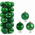 thumbnail image 2 of Christmas Balls Ornaments, 24 Pcs 2.36 Inch/6cm Christmas Tree Decorations for Xmas Tree Hanging, Shatterproof Ball Ornaments for Festival Home Party Decors, 2 of 7