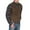 O-Brown, variant on Rinsvye Men Women Autumn and Windbreaker Men Winter Casual Solid Color Work Rain Jacket Men Zipper Collar Sleeveless Cotton Mens Jacket Padded Vest Top Features