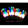thumbnail image 1 of Guantes luminosos LED para niños, guantes cálidos luminosos para Navidad y Halloween, 1 of 5