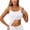 White #016, variant on Knosfe Built in Bra Tank Tops for Women 2025 Summer Casual Adjustable Spaghetti Strap Camisole Plus Size Cotton Workout Top Khaki 5X-Large
