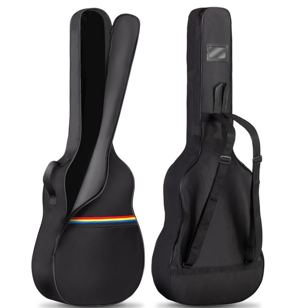 Funda de guitarra CAHAYA para guitarra acústica clásica de 41 pulgadas, color negro