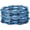 5pcs-dark blue bracelets, variant on 6pcs Chunky Acrylic Bangle Bracelets for Women, Resin Bamboo Brown Stretchy Bracelet Stack, Fashion Jewelry for Women