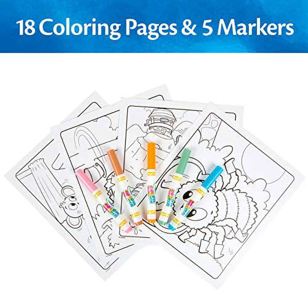 Crayola Color Wonder Mess Free Nursery Rhymes Coloring Pages & Markers