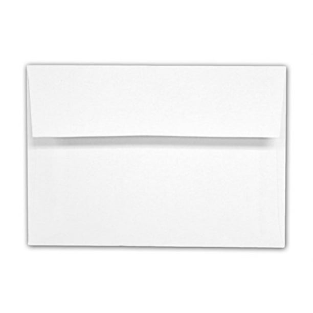 Envelope, A1 White 3 5/8" x 5 1/8" Square Flap 100 Envelopes