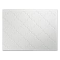 thumbnail image 3 of FASÄDE Monaco Decorative Vinyl Backsplash 15 sq ft Kit in Matte White, 3 of 6