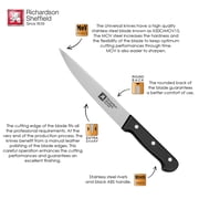 Richardson Sheffield Universal Butcher Knife with Notches Stainless Steel 10 In