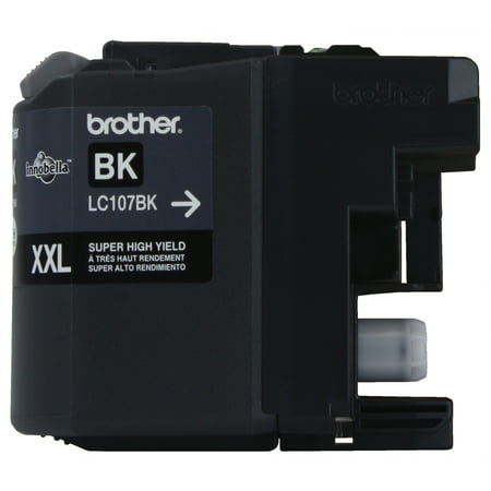 Brother LC107BK Innobella Super High-Yield Ink, Black