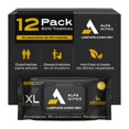 thumbnail image 1 of Alfa Wipes Toallitas Humedas para Adulto Extra Grandes y Gruesas, Desechables en Inodoro, Libres de Fragancias, Hipoalerg&eacute;nicas, con Aloe, Vitamina E, Manzanilla | 12 paquetes con 600 toall, 1 of 8