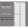 thumbnail image 4 of LV Fuse Box Circuit Breaker Panel Directory Labels/Decals/Stickers for All Electrical Panel/Load Centers (Large 100 Circuits 2 Pcs), 4 of 5