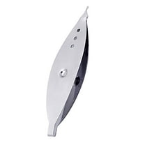 ifundom Silver Iron Nickel Plated Tatting Shuttles Ifundom Lace Weaving Kits for DIY Projects