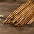 thumbnail image 6 of 10 Pairs Bamboo Chopsticks With Natural Pattern For Household Kitchen Use, 24Cm Length Reusable Safe Tableware Set, Durable Eco-Friendly Tableware For Daily Meals, 6 of 7