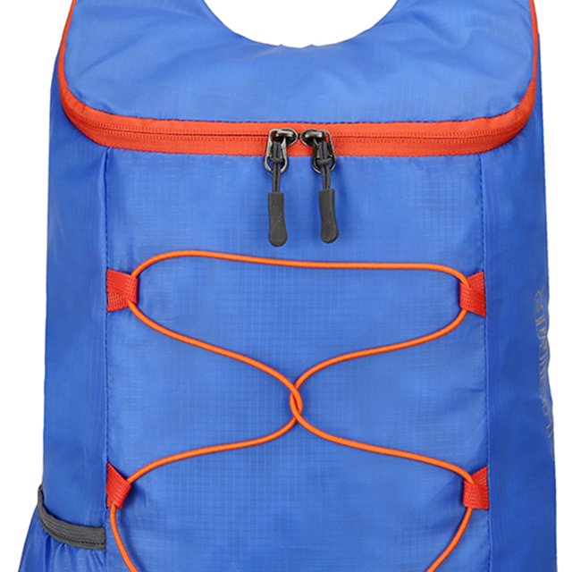 Mochila Portátil Plegable 10L Al Aire Libre Ultraligera A Prueba Salpicaduras () Azul