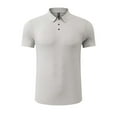 thumbnail image 1 of Golf Shirts for Mens Short Sleeve Lightweight Moisture Wicking 3 Buttons Performance Collared Shirt Men, 1 of 4