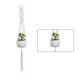 thumbnail image 1 of Yuarrent Cestas colgantes 100 hechas a mano, soporte para plantas, macramé, colgador de plantas, maceta para colgar en la pared interior, soporte para Jardín y Patio No.13 Yuarrent HA001777-13, 1 of 1