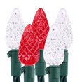 thumbnail image 1 of Cadena de luces Brizled C5, roja y blanca, 10 m, 120 V, con certificación UL, 1 of 9