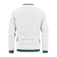 thumbnail image 3 of JTieacloth Men's Winter Warm Jacket Men's Casual Baseball Jacket Lightweight Comfortable Stand Collar Outerwear Slim Fit Breathable Spring Autumn Coat White, 3 of 3