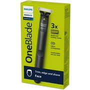 Philips Norelco Oneblade Original Face, Powered Electric Shaver and Trimmer, QP1424/70