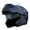 Arrow Blue, variant on 1Storm Adult Motorcycle Modular Flip up Street Bike Full Face Dual Visor Helmet HB-B89CLS Matt Black