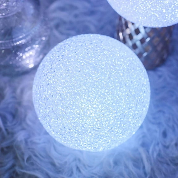Efavormart 10" Color Changing Portable Led Ball Lights Battery Operated LED Orbs Crystal Effect For Wedding Party Decoration