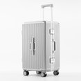 thumbnail image 1 of Maleta nueva 2025, portavasos USB multifuncional para equipaje, maletas marco de aluminio de 20/24/26 pulgadas, maletas de viaje con contraseña, cubierta de carrito maleta de viaje, 1 of 4