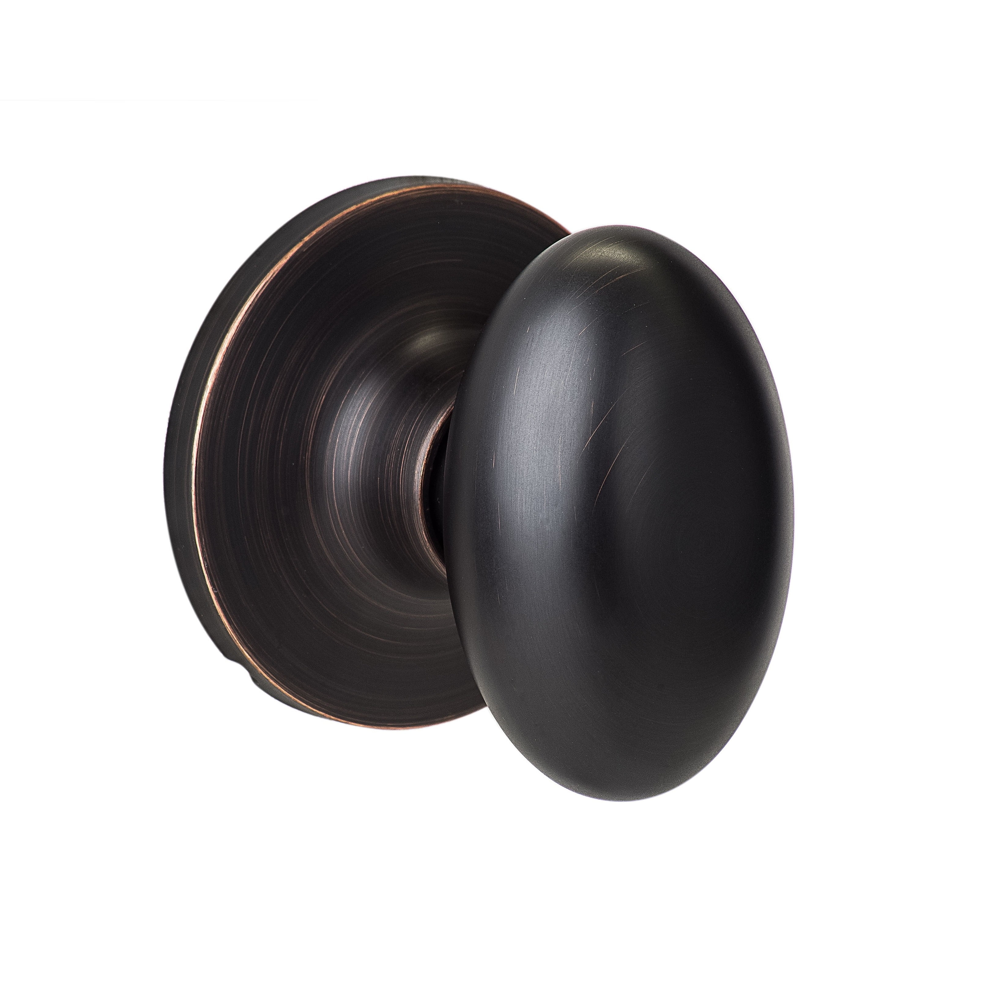 Sure-loc  Vintage Bronze Egg-shaped Dummy Door Knob