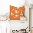 thumbnail image 5 of Fall Throw Pillow Covers 18x18 Inch Set of 4 Mason Jar Floral Pampas Truck Bless Home Boho Orange Outdoor Farmhouse Cottage Autumn Decorations Decorative Pillow Cases for Home Couch Decor, 5 of 6