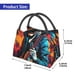 thumbnail image 2 of Fotbe Rock Skull Singer Bolsa Térmica Portátil con Estampado, Bolsa de Entrega de Alimentos Aislada, Bolsa Reutilizable de Gran Capacidad para Comidas y Supermercado, 2 of 6