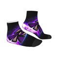 thumbnail image 2 of Lsque Geometry Dash Printed Crew Socks, Moisture-Wicking Socks, Athletic Socks for Men Breathable Cushion Socks Casual Sport Socks for Running Traveling, 2 of 6