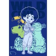 Juniors Encanto Antonio Wild Child Graphic Tee Royal Blue Medium