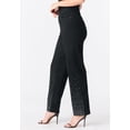 thumbnail image 3 of Roaman's Women's Plus Size 360&Deg; Stretch Wide Leg Jean, 3 of 5