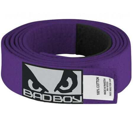 Bad Boy Kid's Jiu-Jitsu Gi Belt - Purple (Best Aerobic Shoes For Bad Knees)