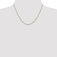 thumbnail image 2 of 14K Yellow Gold chain Rope Diamond-cut 18 in 1.3 mm, 2 of 5
