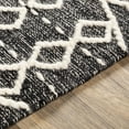 thumbnail image 5 of Livabliss Area Rugs for Living Room, 5x7 Bedouin Global Black Rug, Bedroom Dining Room Home Decor Stain Resistant Carpet (5' x 7'6"), 5 of 8