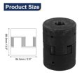 thumbnail image 2 of Uxcell 3/4" a 7/8" L100 Flexible 3-Piece L-Jaw Coupling Coupler Set & Araña de goma Buna-N NBR para equipo híbrido de división de troncos, 2 of 5