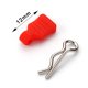 thumbnail image 2 of Clip de Cuerpo RCGOFFLOW Vogacara Universal Rojo Para 1/24 Axial Scx24 Crawler, 2 of 6