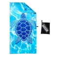 thumbnail image 1 of Toalla de playa con estampado de tortuga, manta, toalla de natación, toalla de piscina suave transpirable, toalla de baño para salón, baño, regalo de, 1 of 9