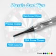 thumbnail image 5 of Uxcell Plastic Dart Tips 100 Pack 2BA Thread Soft Dart Tips Yellow, 5 of 7
