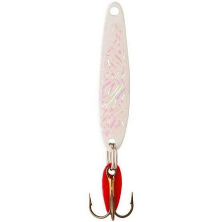 UPC: 0045816303211 | Bay de Noc 3WHITEICE Swedish PimpleJigging Lure  1-1/2  1/5oz CrushedIce/White Ice