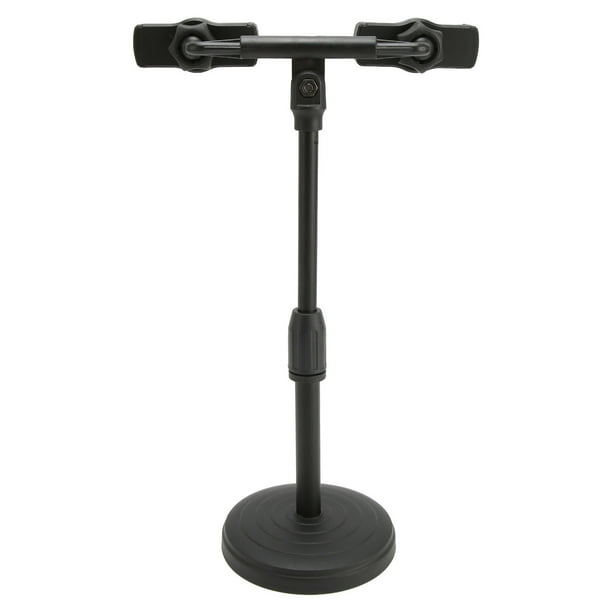 Soporte Para Teléfono De Altura Ajustable, Soporte Para Teléfono Celular De Escritorio De Base Estable Compatible Con Teléfonos Duales De Metal Para Grabación De Video ANGGREK Electrónicos