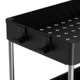 thumbnail image 2 of Set de 2 organizadores deslizante MU:4LIFE con tazas colgantes Negro, 2 of 6