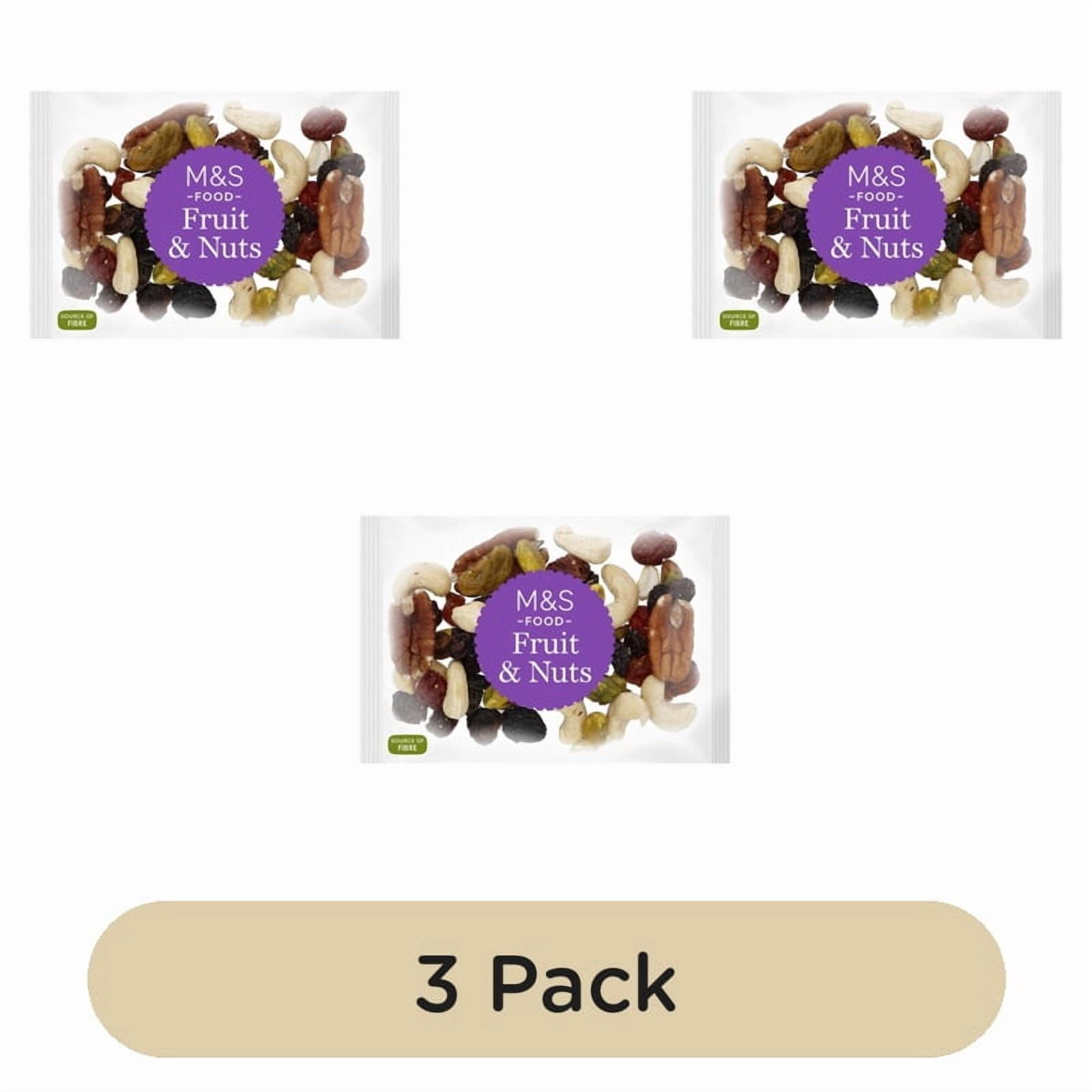 M&S Fruit & Nuts 70g, British Import (Pack of 3)