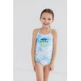 thumbnail image 3 of Star Wars The Child Little Girls One Piece Bathing Suit Rash Guard Tankini Top and Bikini Bottom 4 Swimsuit Set Little Kid to Big Kid, 3 of 5