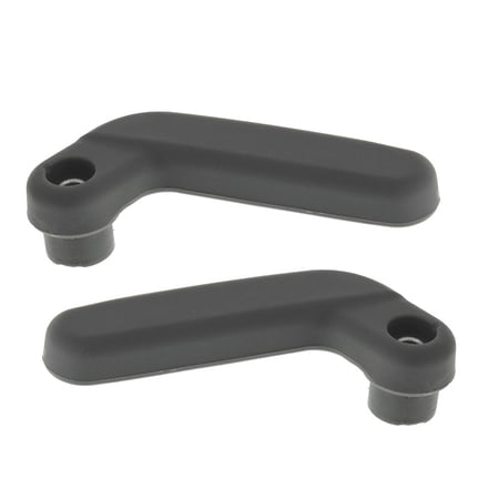 munirater Driver & Passenger Side Targa Top Roof Lock Handle Set (2Pcs) Replacement for 1993-1997 Honda Del-Sol 85265-SR2-000ZA 85215-SR2-000ZA