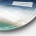 thumbnail image 3 of Designart « Atteindre la Lune » Horloge Murale Moderne Surdimensionnée, 3 of 5
