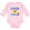 AD-Pink, variant on Inktastic Florida Time Summer Vacation Boys or Girls Long Sleeve Baby Bodysuit
