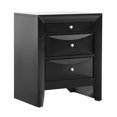 thumbnail image 3 of Glory Furniture Marilla 3 Drawer Nightstand in Black, 3 of 8